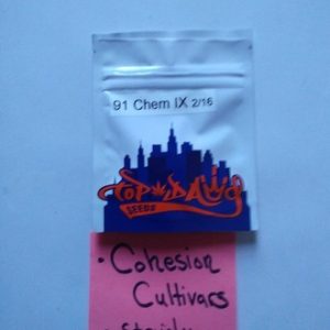 91 chem IX vintage sealed Top Dawg Seeds